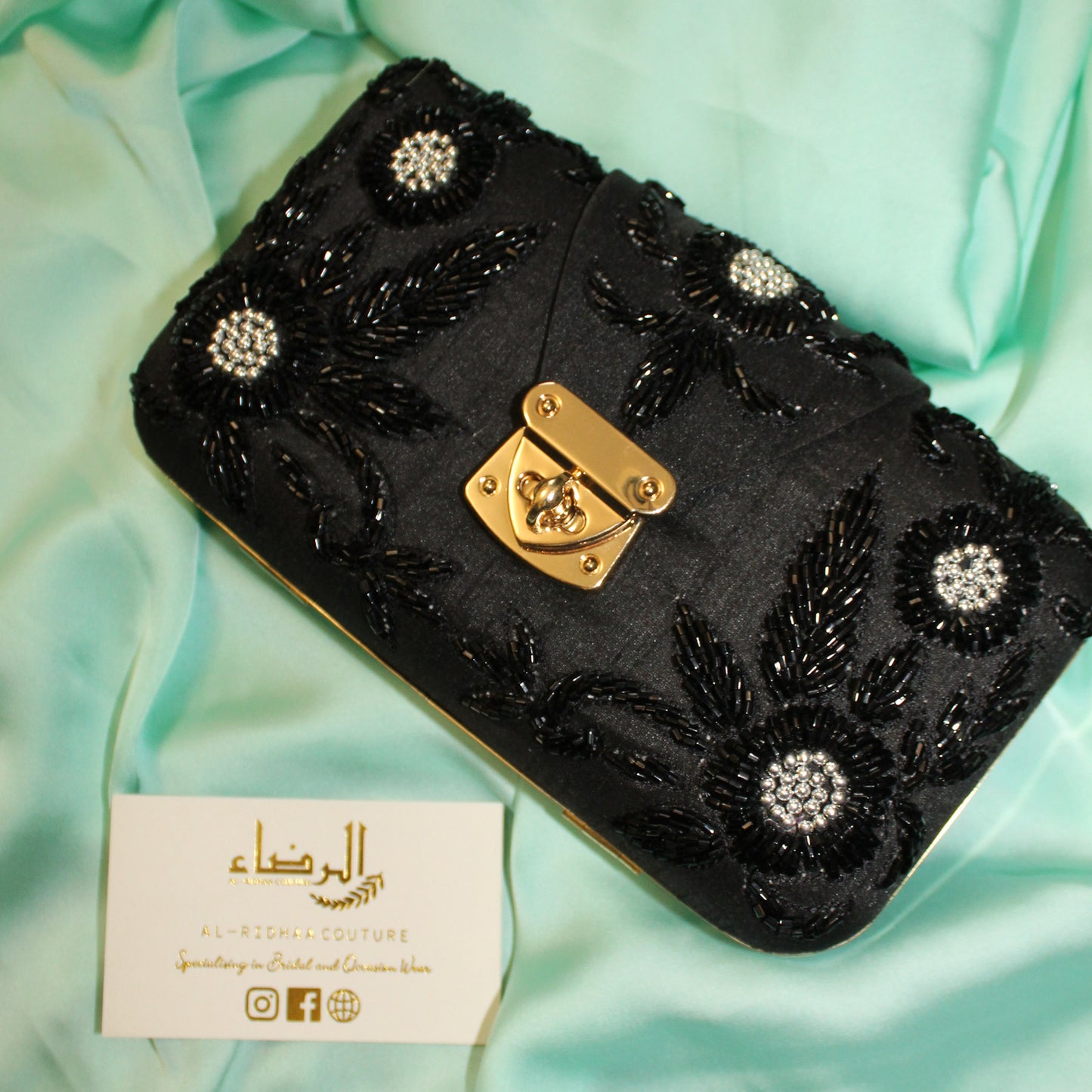 Maryam - Embroidered Clutch