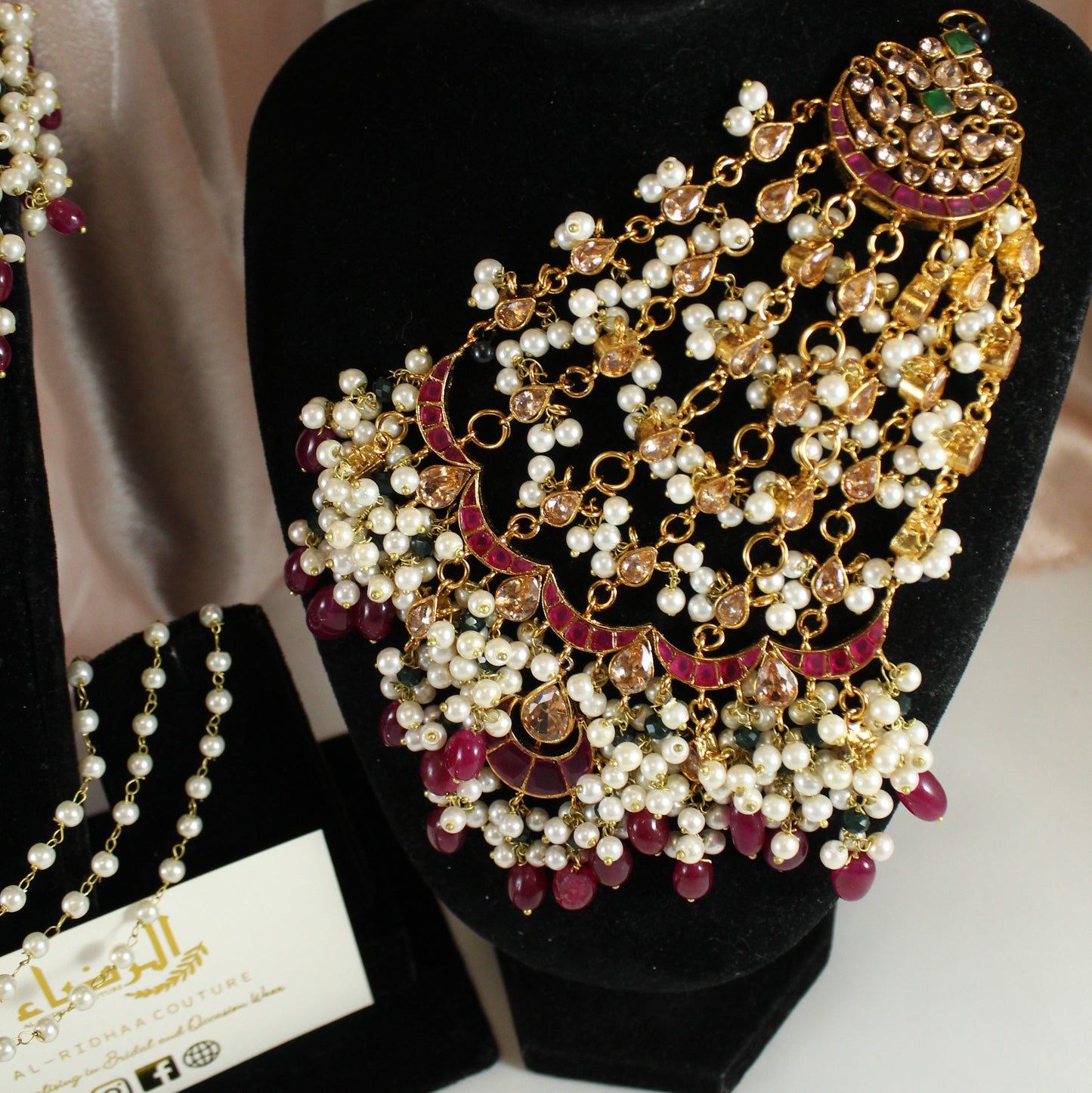 Haiqa  - Double Choker Bridal Set