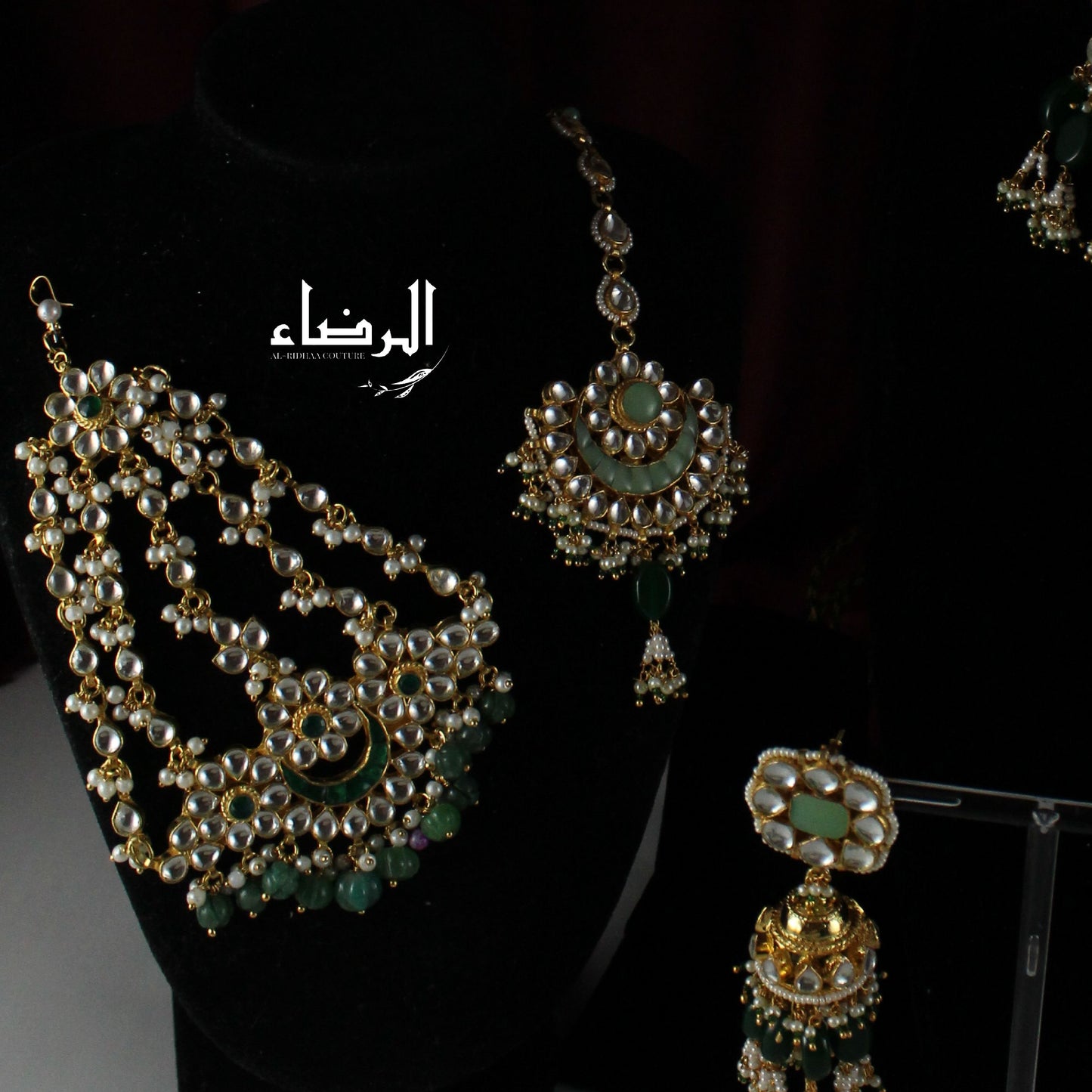 Sana- Pachi Kundan Choker Set