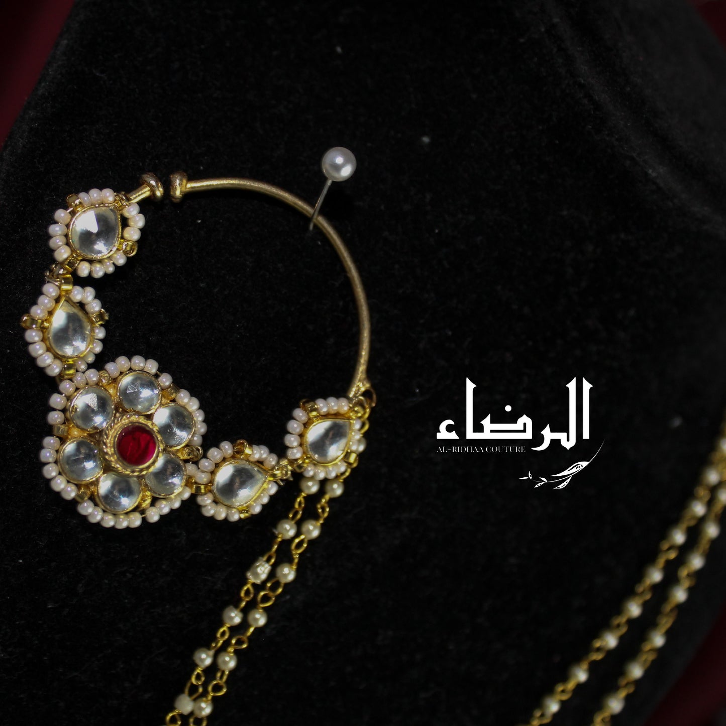 Saachi - Pachi Kundan Noserings