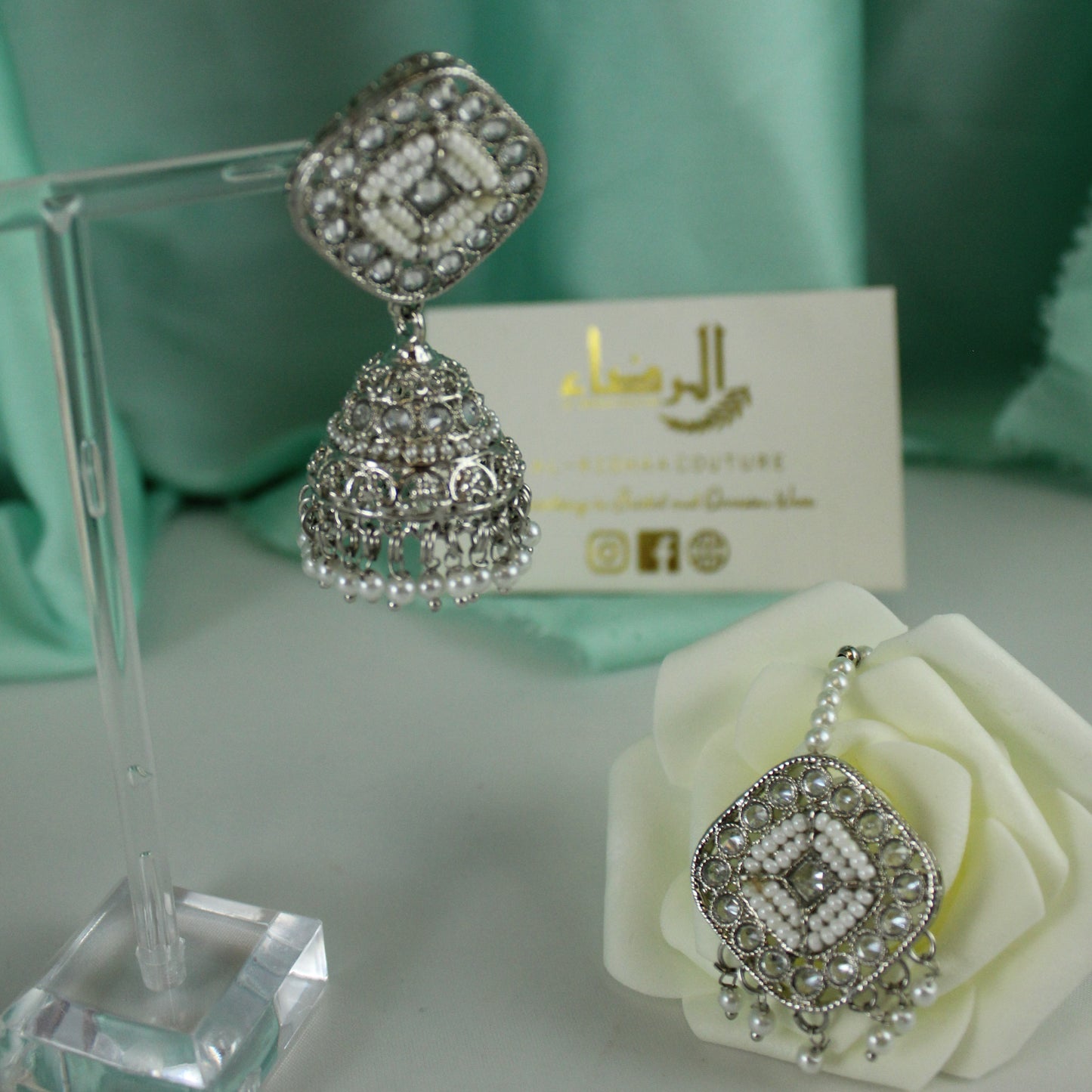 Reha- Tikka & Earrings