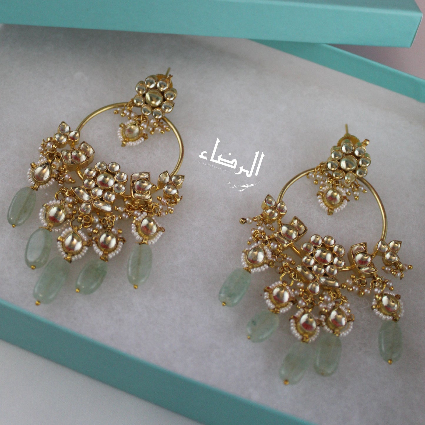 Sandie- Pachi Kundan Earrings