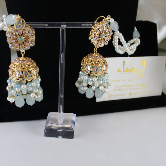 Hoorain -  Bridal Set (Blue)