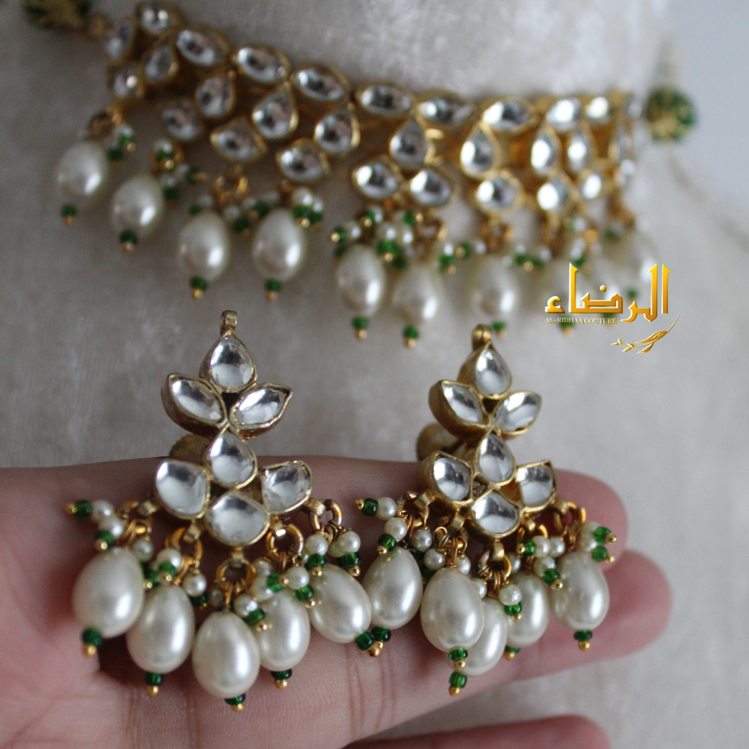 Vaani - Pachi Kundan Choker Set (Mini)