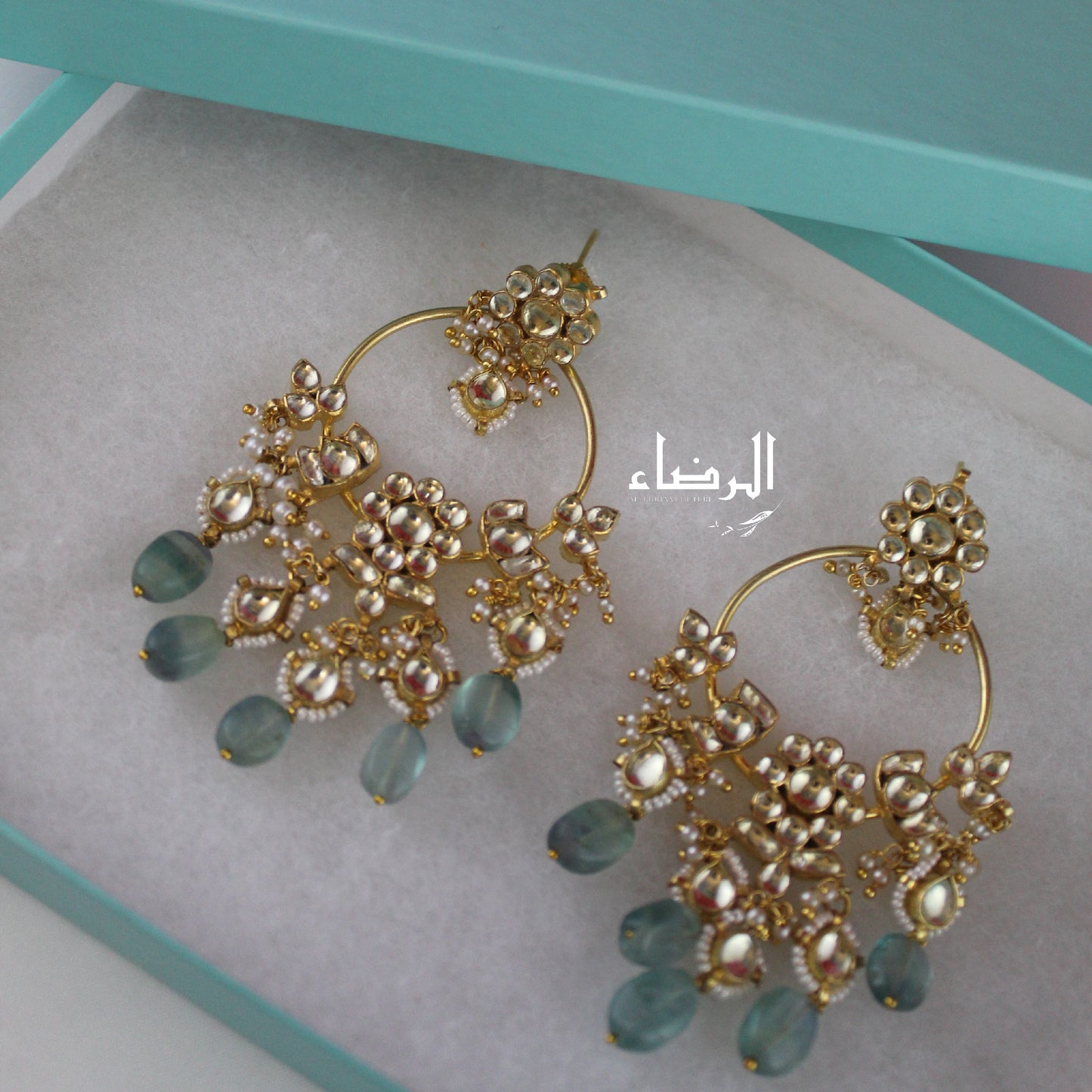 Sandie- Pachi Kundan Earrings