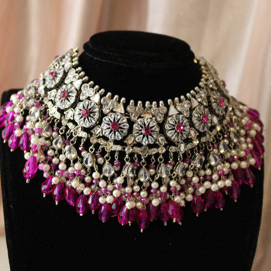 Faryal -  Bridal Set (Silver)