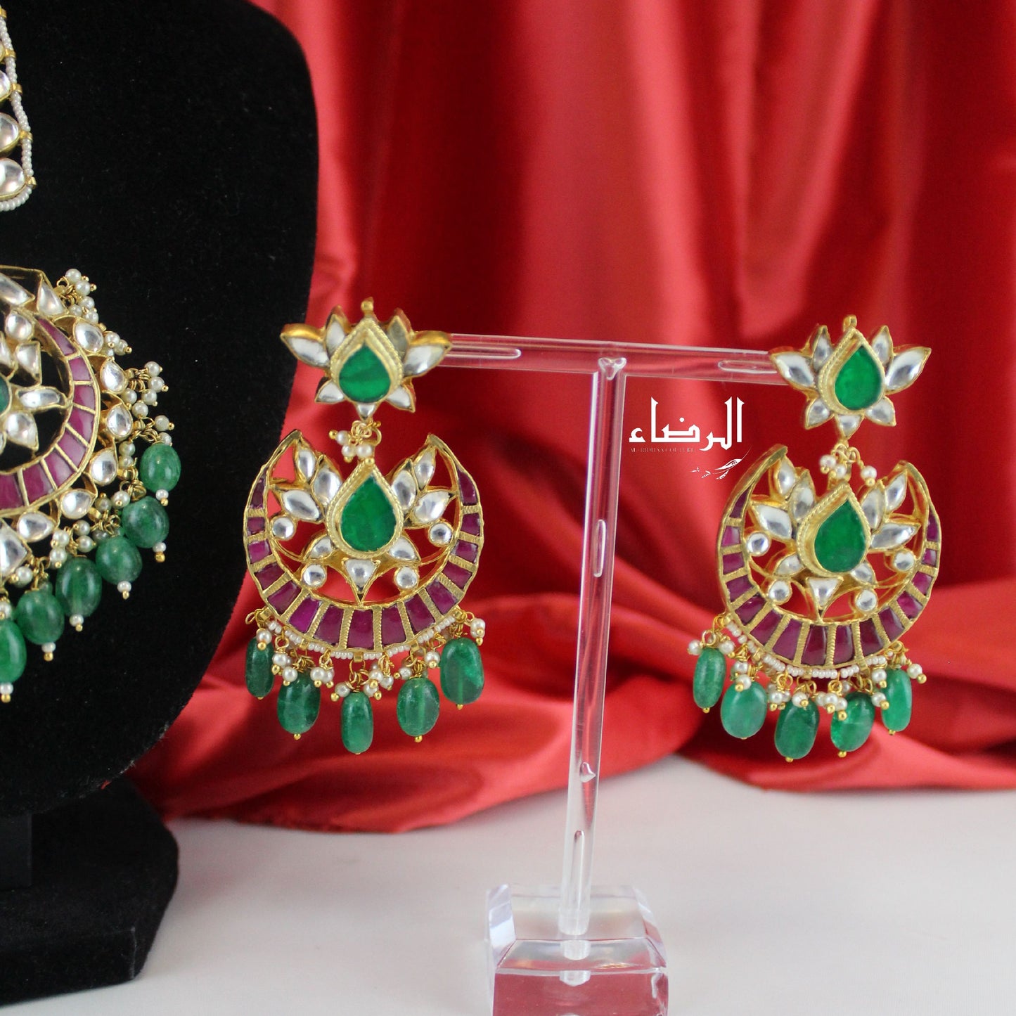 Lotus - Pachi Kundan Chandbaalis