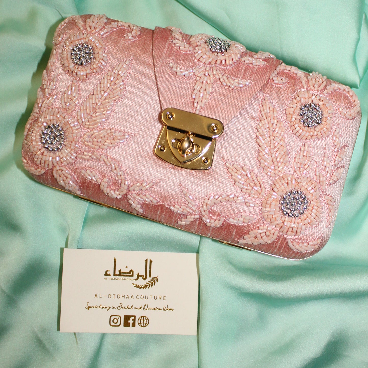 Maryam - Embroidered Clutch