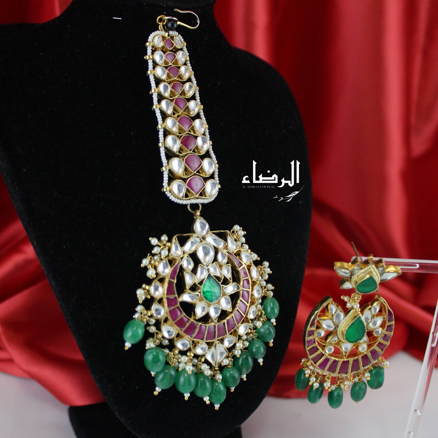 Lotus - Pachi Kundan Chandbaalis